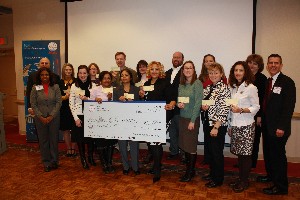 The chapter awards $1,000 Science Teaching Tool awards to local teachers at its January meeting.